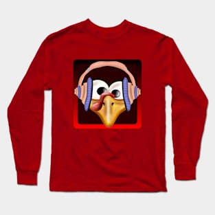 Thanksgiving Music with Turkey Roast Chicken Long Sleeve T-Shirt